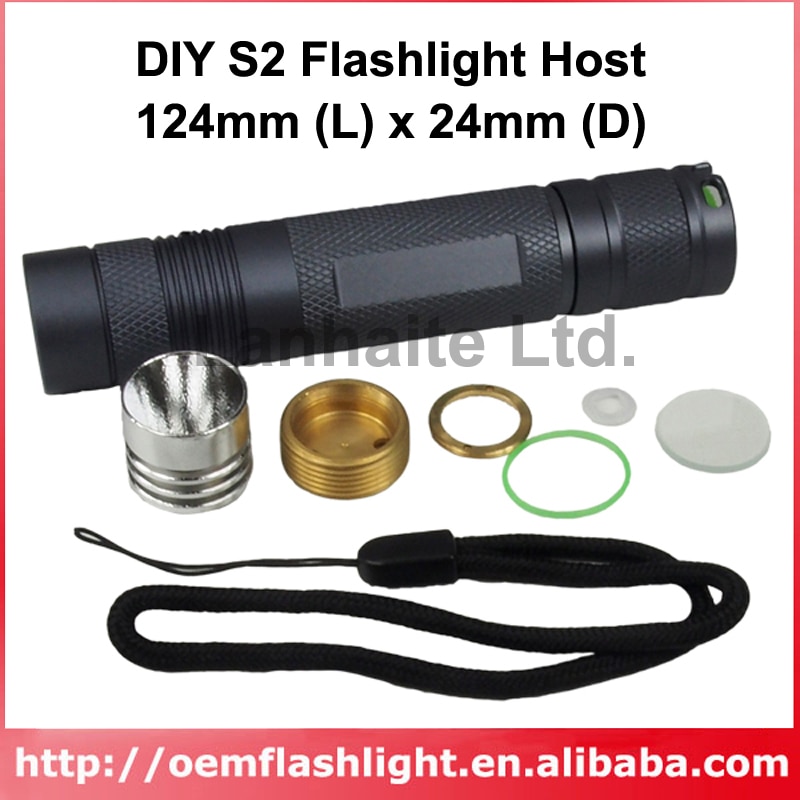 DIY S2 LED  ȣƮ, 124mm(L) x 24mm(D) -ȸ